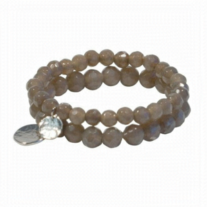 STONE BRACELETS GREY